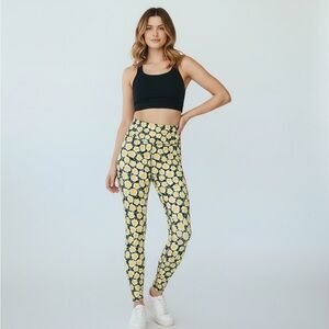 DVF for Target Yellow Poppy Leggings Size Large